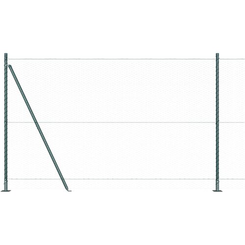  Heksagonalna ograda s betonskom osnovom 50 x 1,5 m Zelena Mreža Slike