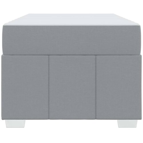  Krevetna konstrukcija Svijetlo siva 90 x 200 cm tkanina Slike