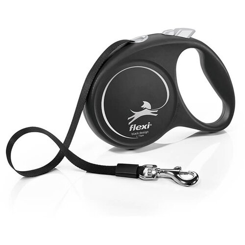Flexi black design - automatski povodac za pse (sivi) l traka Cene