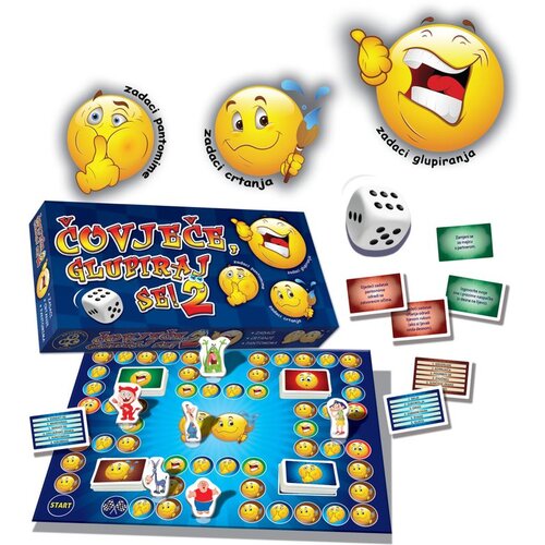 Grafoprint Games Dru&amp;scaron;tvena igra Čovječe, glupiraj se! 2 Slike