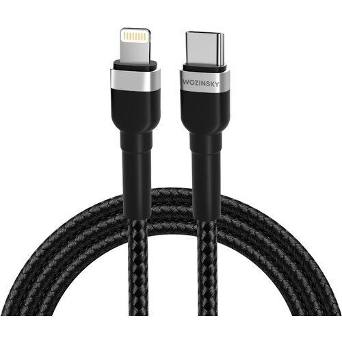 Wozinsky Kabel za iPhone USB-C - Lightning PD 30W 1m črn, (21831655) Cene