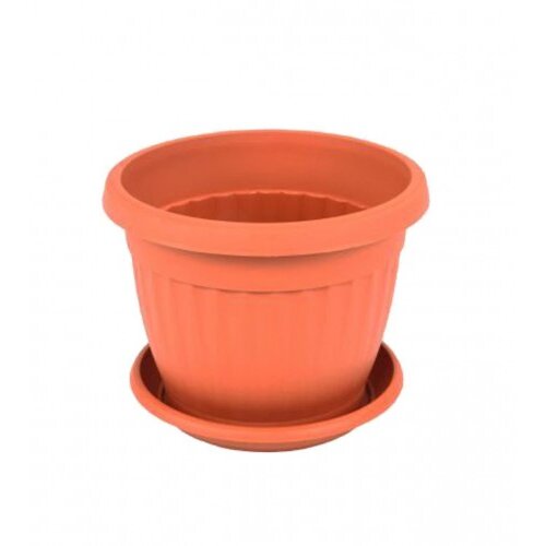 Master Saksija sa podmetačem Terracotta Mediteran 25cm Slike