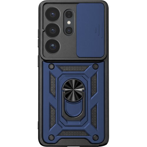 Oem Mayaxess, Ovitek za Galaxy S26 Ultra &ndash; drsni pokrov kamere in magnetni obroč, Nočno modra, (5000274895) Cene