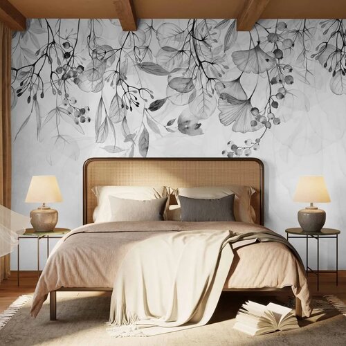  Foto tapeta - Foggy Nature - Grey 450x315 Slike