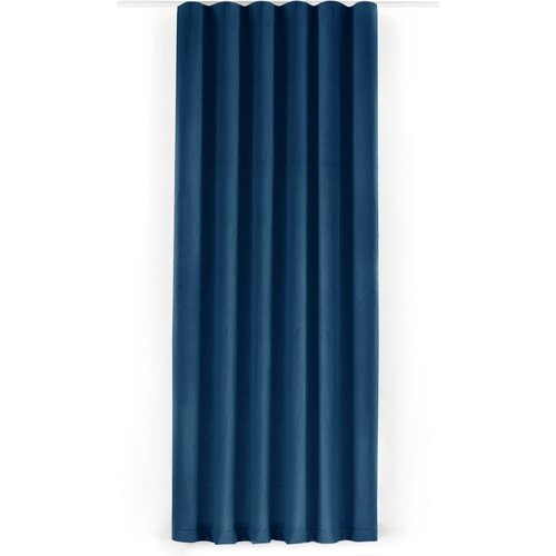 Filumi Modra žametna zavesa za delno zatemnitev 140x175 cm Velto &amp;ndash; Slike
