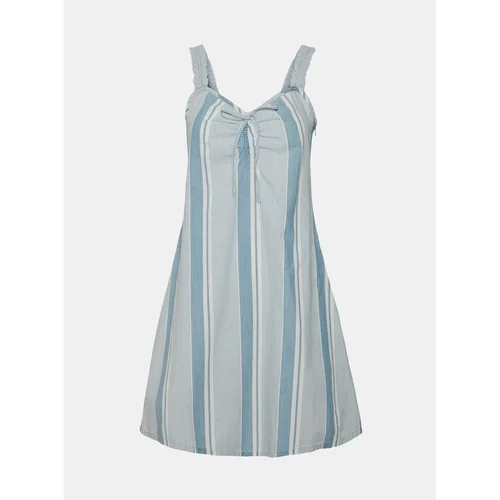 Vero Moda Light blue striped dress on hangers Akela - Ladies