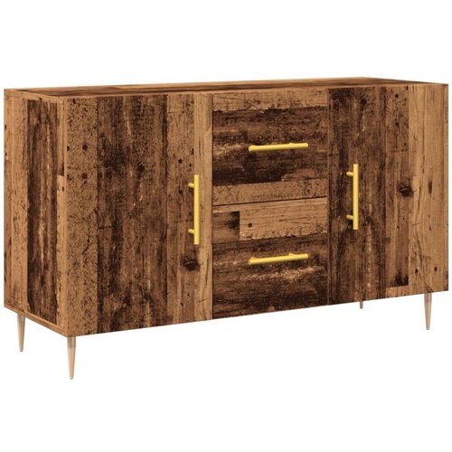 VidaXL Komoda boja starog drva 100 x 36 x 60 cm od konstruiranog drva Slike