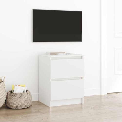 VidaXL TV ormarić bijeli 40x35x54 cm od konstruiranog drva Slike