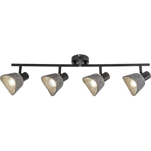 Rabalux plafonska spot lampa Farelia, 4xE14, Siva Slike