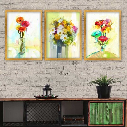 Wallity Set uramljenih slika 3AC_286091544, 3 Dela Cene