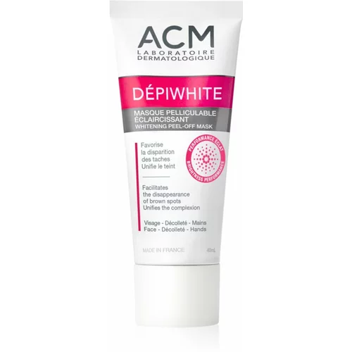 Acm Dépiwhite Peel-Off maska protiv pigmentnih mrlja 40 ml