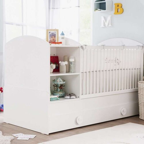 Baby cotton PRODUŽENI KREVETAC SA FIOKOM (80x180 cm) Slike