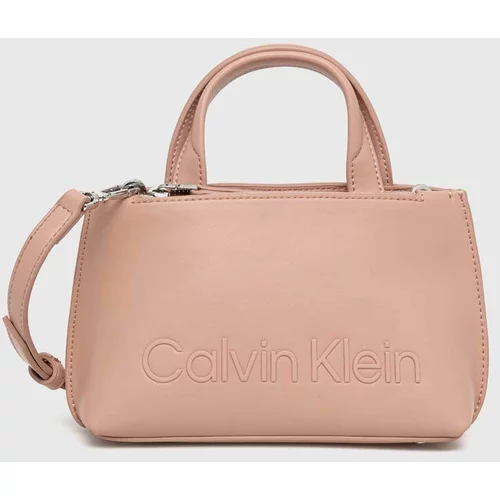 Calvin Klein torbica roza barva