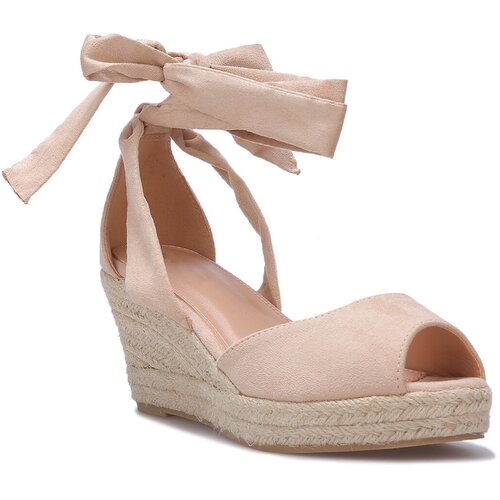 La Modeuse Sandali &amp;amp; Odprti čevlji 72518_P170347 Bež Slike