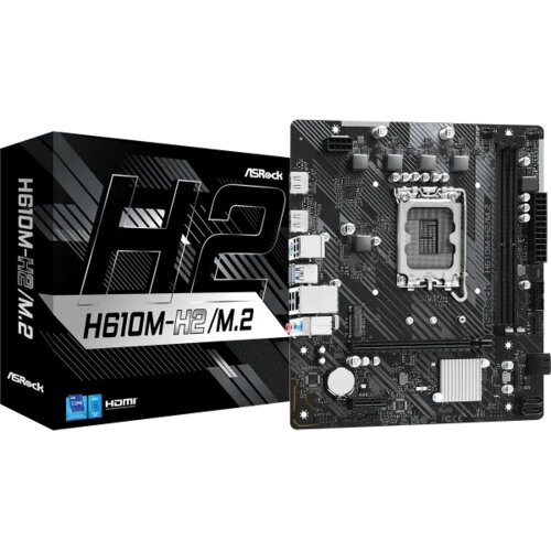 AsRock h610M-H2/M.2 D4 matična ploča s1700 Slike