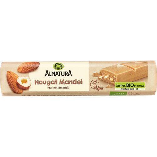 Alnatura Bio pločica nugat-badem - 35 g Slike