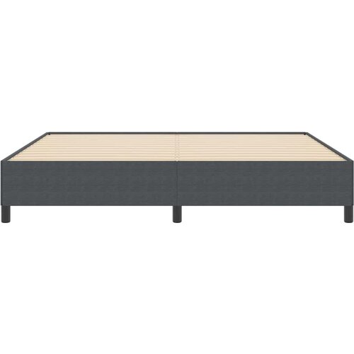  Krevet s opruga kutije Tamnosiva 200 x 200 cm Kordura tekstil Slike