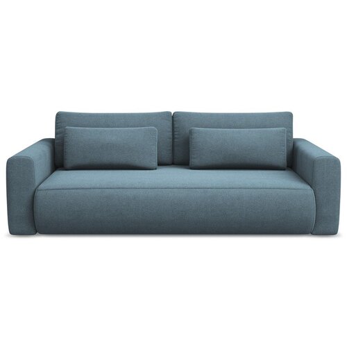 Makamii Svijetlo plava sklopiva/s prostorom za odlaganje sofa 238 cm Kapua – Cijene