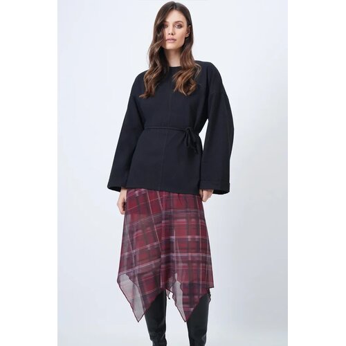 Trend Alacati Stili Ženska bluza Alc-X14715, Crna Cene