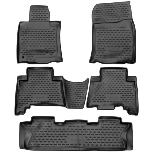 Novline 3D patosnice toyota land cruiser prado 12/2009-2013 set 5 kom 7 seat Slike