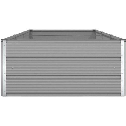  Sadilica Svijetlo siva 195 x 100 x 45 cm Cinkani čelik Slike