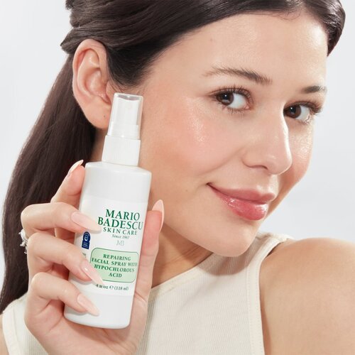 Mario Badescu Repairing Facial Spray With Hypochlorous Acid obnovitveno pr&amp;scaron;ilo za obraz za pomiritev kože 118 ml Slike