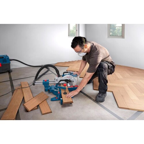 Bosch PROFESSIONAL potezna zajeralna žaga GCM305-216S, 0601B61000 Slike
