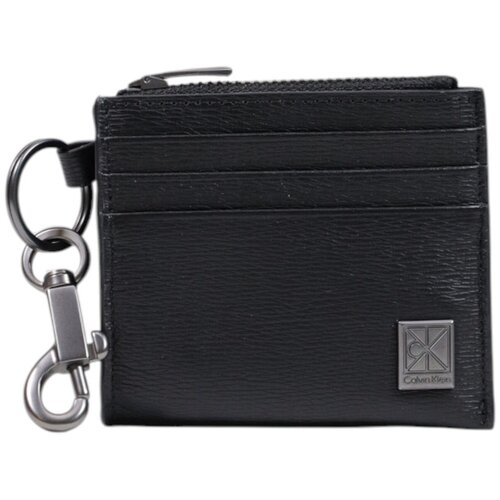 Calvin Klein Jeans Denarnice EMBLEM HW CARDHOLDER W/ CLIP LV04D1223G Črna Cene