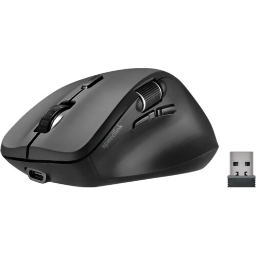  Miš SPEEDLINK LIBERA Rechargeable, wireless + bluetooth, Silent, rubber-black, SL-630021-RRBK Cene