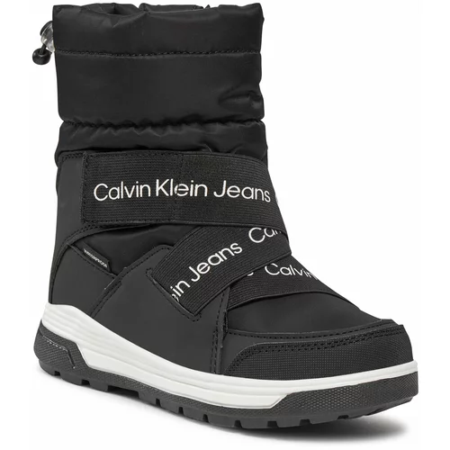 Calvin Klein Jeans Škornji za sneg V3X5-80755-1485 M Black 999