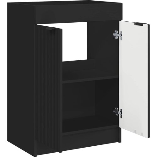  ispod umivaonika Crna 56 x 37,5 x 81 cm Slike