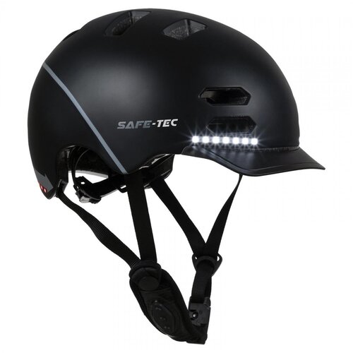 Safe-Tec SK8 črna L (58 cm - 61 cm) Cene