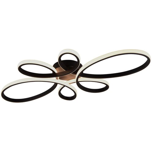 Tri O Crna LED stropna svjetiljka 45.5x83 cm Fly – Cijene