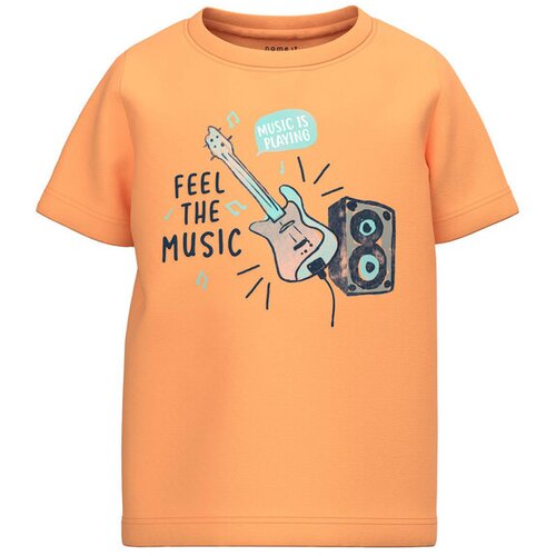 Name it Majica 13217046 Oranžna Regular Fit Slike
