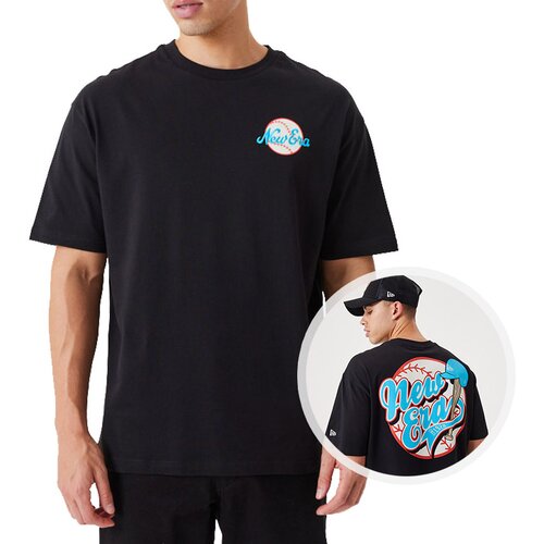 New Era Heritage Baseball Graphic Oversized majica Slike
