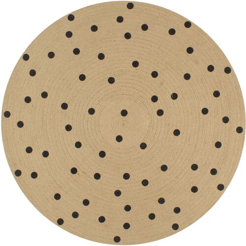 vidaXL Preproga iz jute s pikami ročno izdelana 120 cm, (20803616) Cene