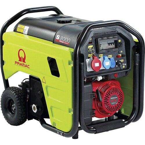 Pramac agregat, s 8000 avr - bencin, honda GX390, 230/400 v, 3,3 / 5,6 kw Cene