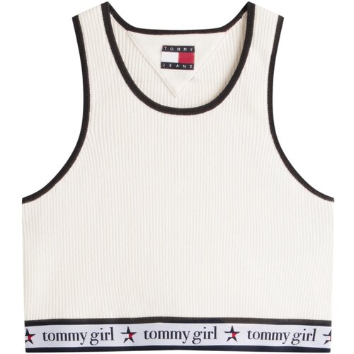 Tommy Hilfiger Topi &amp;amp; Bluze TOMMY GIRL KNITTED T DW0DW21438 Bela Slike