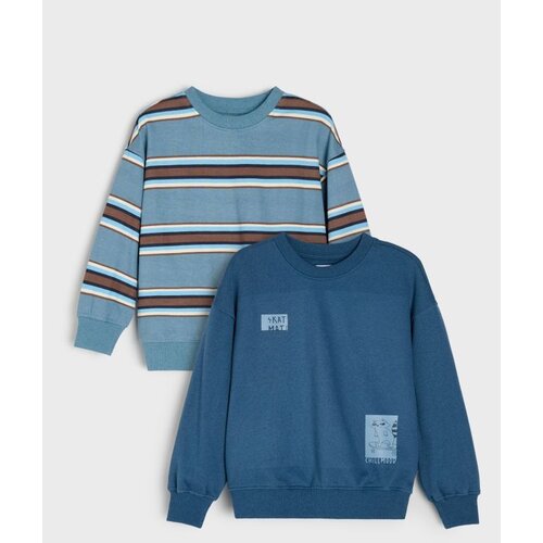 Sinsay Crewneck dukserice s udjelom pamuka 2 pack Cijene