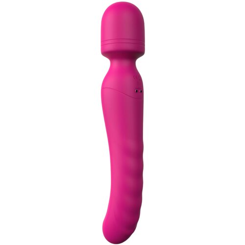 DREAMTOYS Vibes of Love Wand - punjivi, grijaći, masažni vibrator (ružičasti) Slike