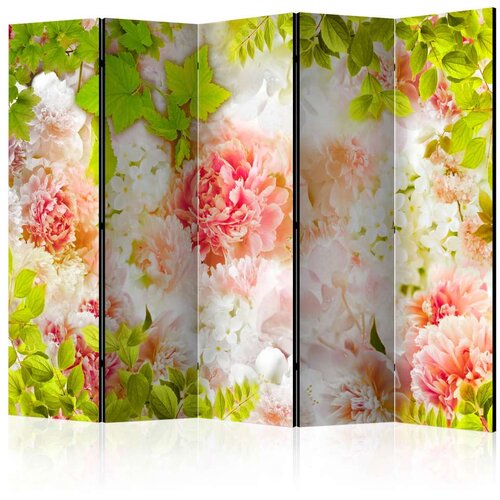  Paravan u 5 dijelova - Bright peonies II [Room Dividers] 225x172 Slike