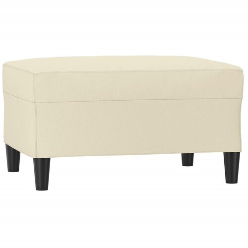 vidaXL Stolček za noge krem 70x55x41 cm umetno usnje, (20983824) Cene