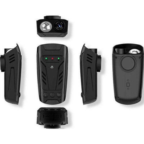Nedis CCAM100BK 3-in-1 Full HD kamera za biciklu LED osvetljenje i sirena Slike