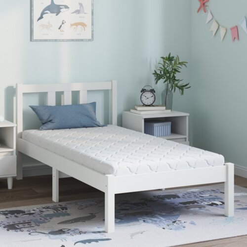 VidaXL Madraci Bijelo 160 x 80 cm 100% poliester Slike