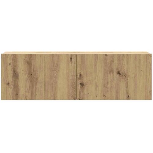  3-dijelni zidni TV ormarić Artisan hrast 100x30x30 cm Slike