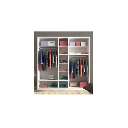 Hanah home Ormar Rb-017, 175x210x52 cm, Bijeli Slike
