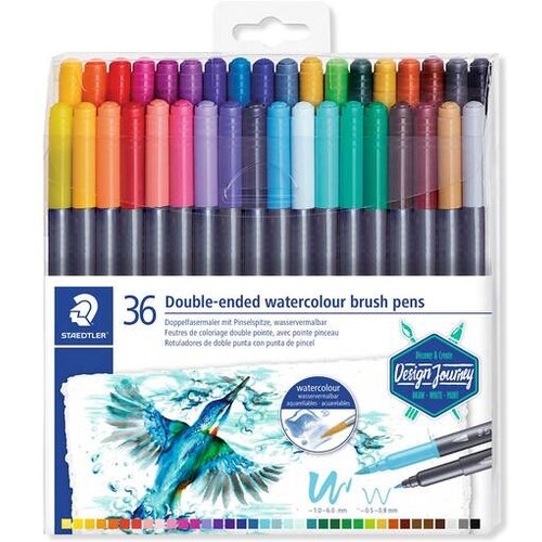 Staedtler flomastri akvarel desigen journey , obojestranski, 36/1 3001 TB36 Cene