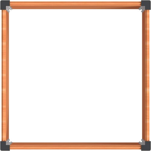  Povi&amp;scaron;ena vrtna gredica Smeđa 100 x 100 x 91 cm Slike