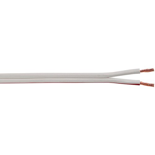  Napeljava za zvočnike (25 m, 1,5 mm&amp;sup2;, bela) Slike