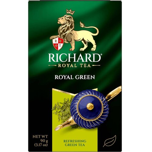 Richard Kineski zeleni čaj krupnog lista Tea Royal Green 90g Slike